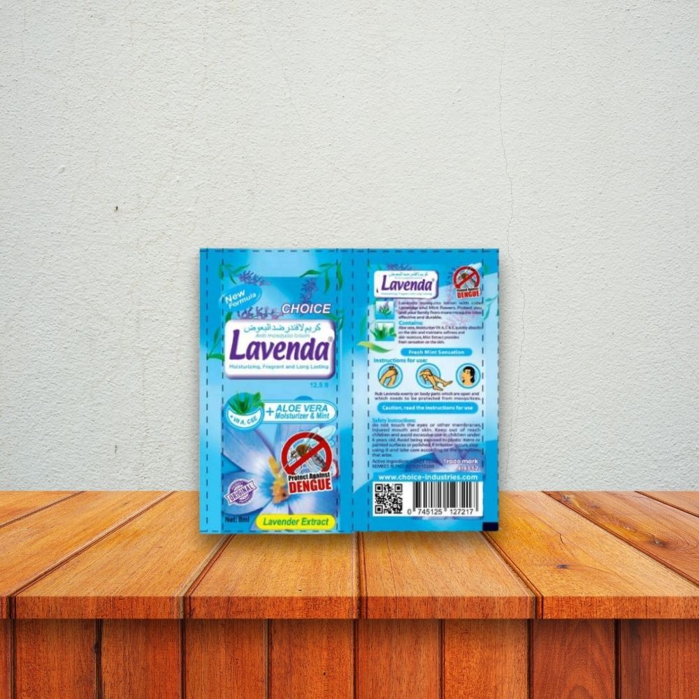 Choice Lavenda Lotion 8ML - Per Pouch