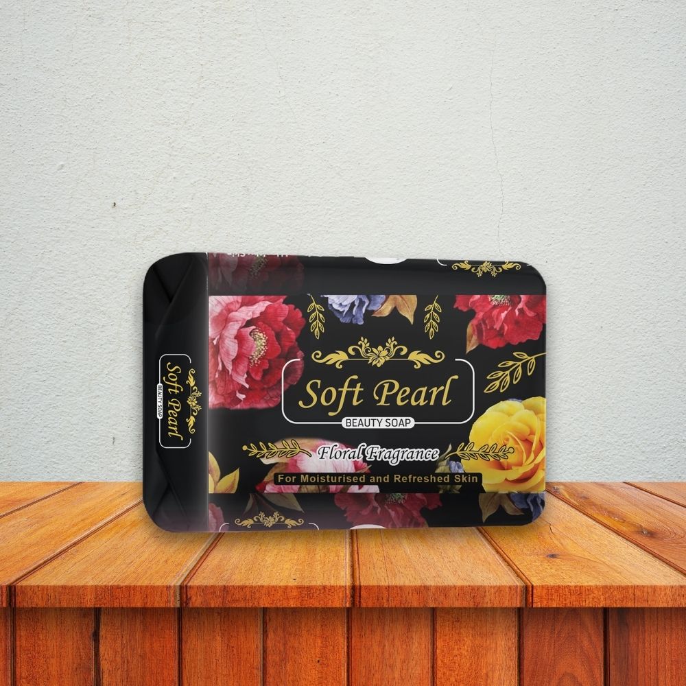 Soft Pearl Soap - Black - 3 PCS