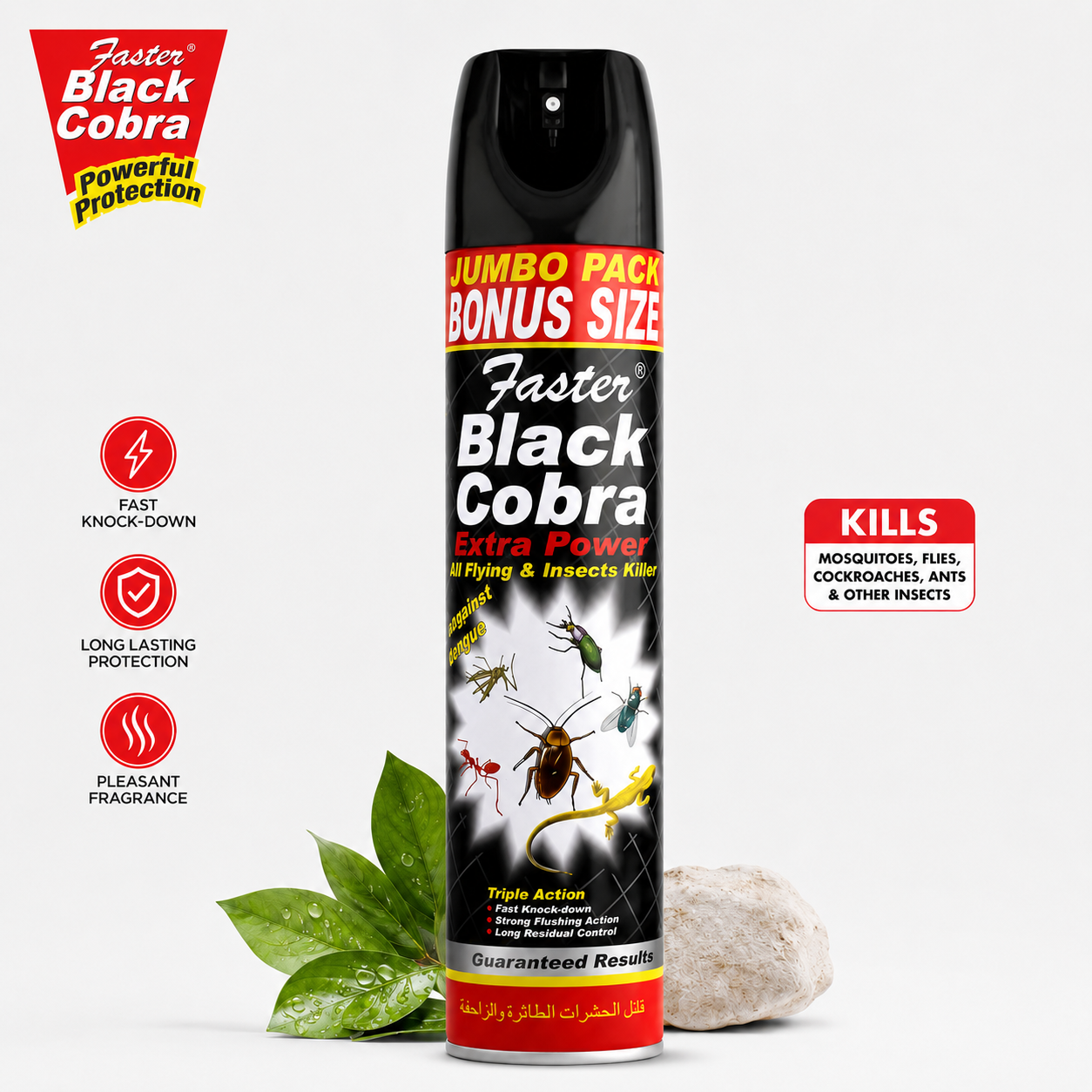 Faster Black Cobra 600ml