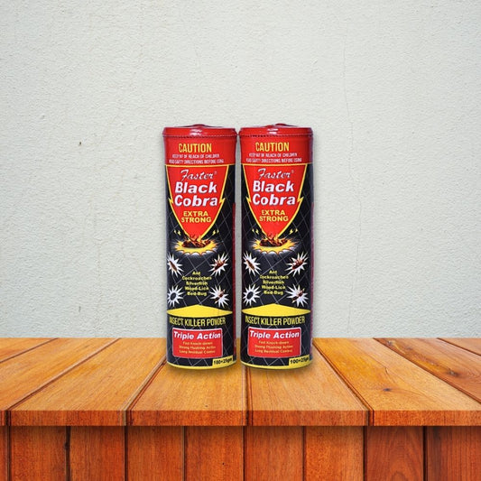 Faster Black Cobra Insect Killer Powder 100GM+25GM FREE