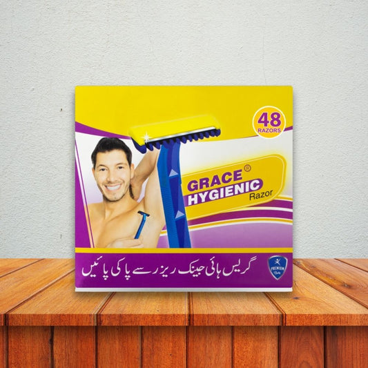 Grace Hygienic Razor - 24 Pcs - Per Box