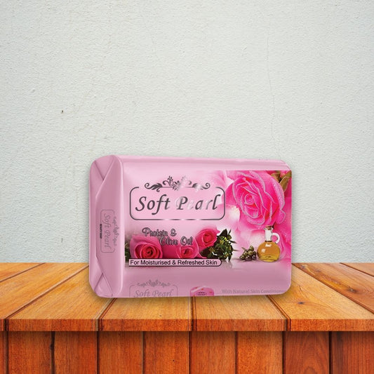 Soft Pearl Soap - Pink - 3 PCS
