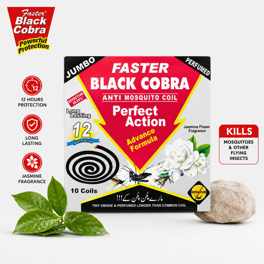 Faster Black Cobra Coil - ( Pack of 2 )