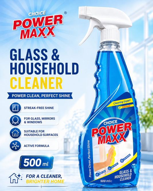 POWERMAXX GLASS CLEANER 500ML