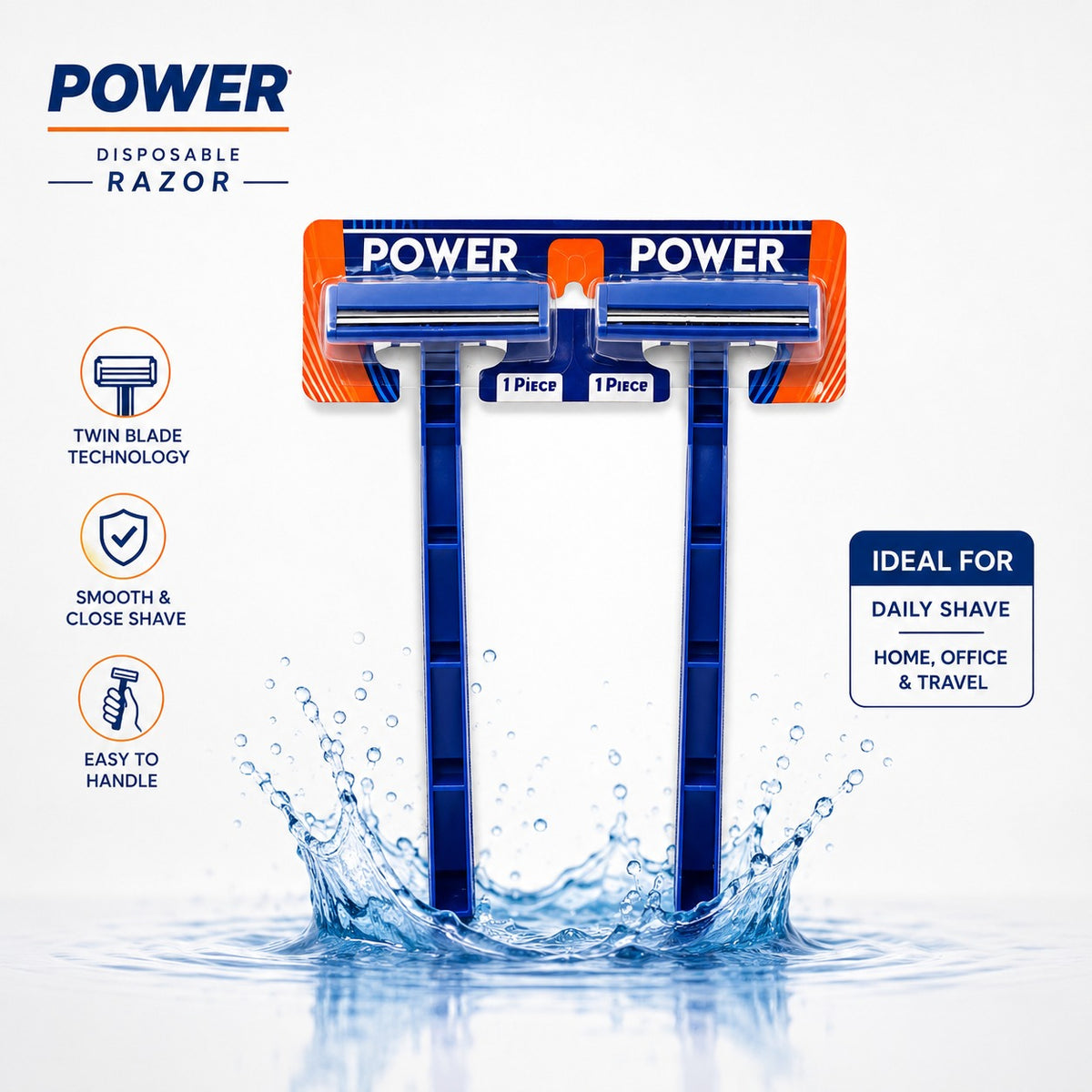 Power Maxx Classic Razor - ( 24 pcs Cards )