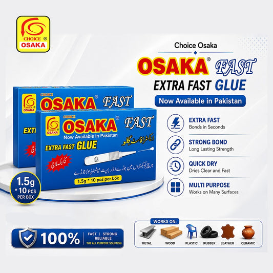 Osaka Fast Glue 1.5gm Box - ( 12 Pcs Per Box )