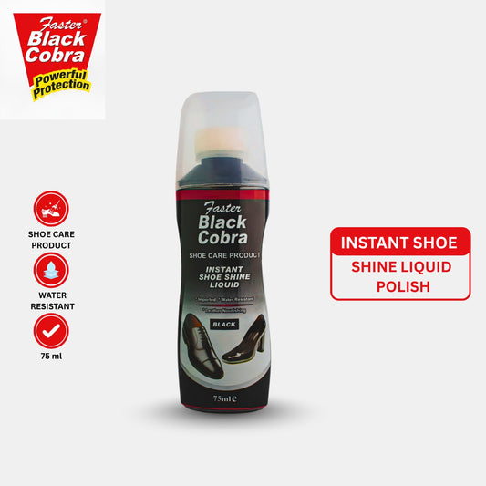 Faster Black Cobra Liquid Polish Black